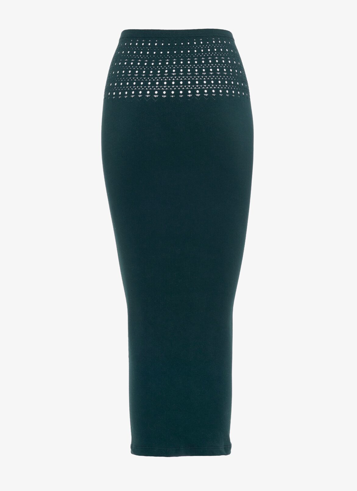 SEAMLESS SWIMMING TUBE SKIRT ALAÏA DARK GREEN SEAMLESS SWIMMING TUBE SKIRT